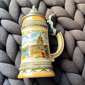 Authentic handmade beer stein from Germany